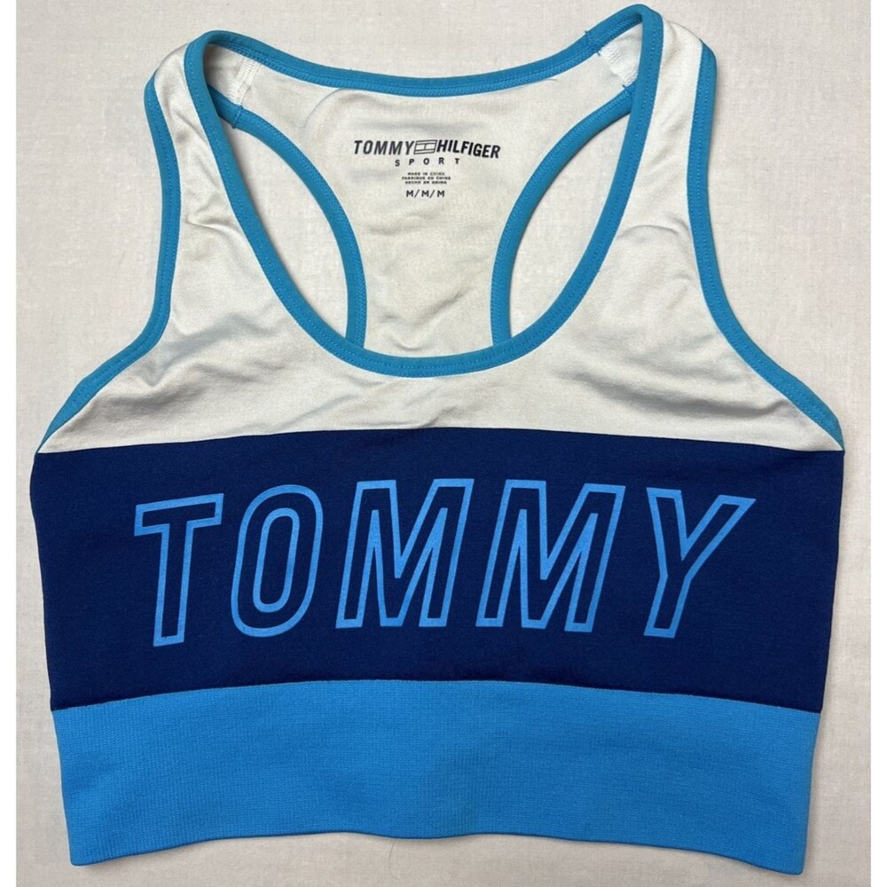 Tommy Hilfiger Sport Sports Bra No Pads Size Medium